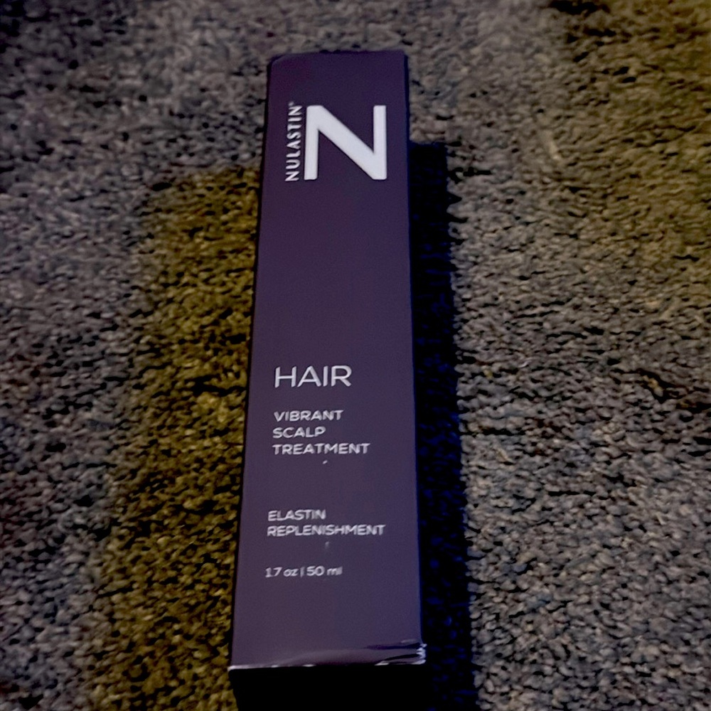 NULASTIN hair, vibrant, scalp treatment, new inbox, 1.7 ounces